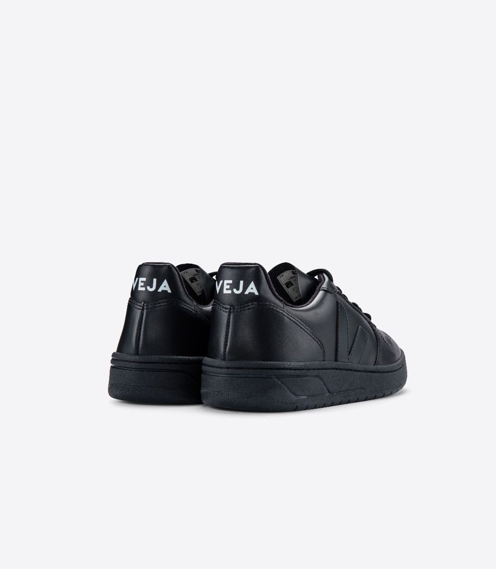 Veja Trainers Mens Black - V-10 Bastille Cwl - VEBH-51038